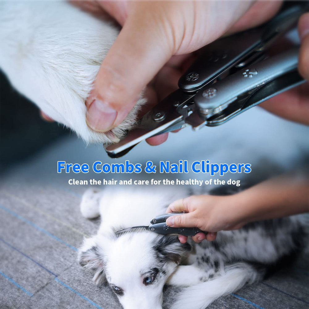 KXCDTECH heavy-duty dog nail clipper kit side view for durable design