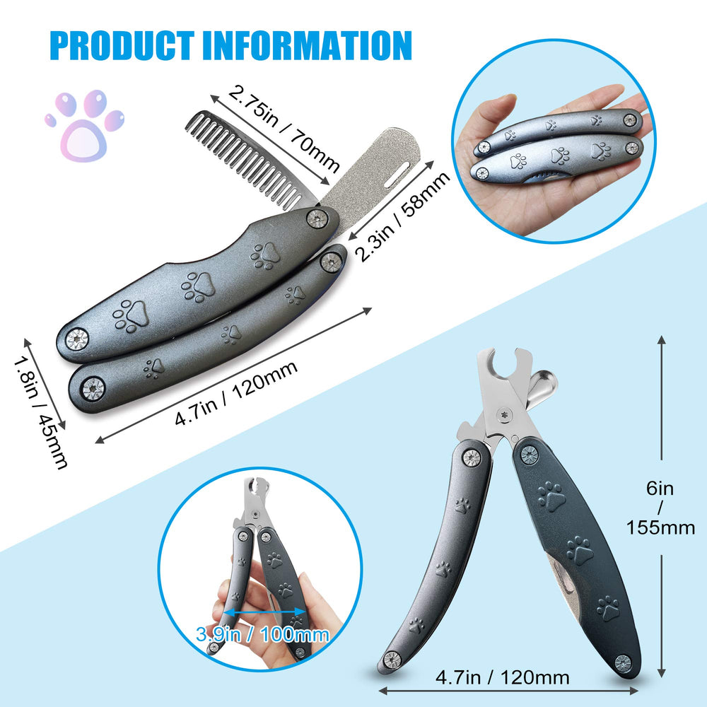 KXCDTECH heavy-duty clipper with stainless steel handles