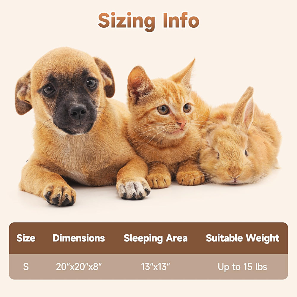 KXK donut bed with soft plush material for cozy warmth.