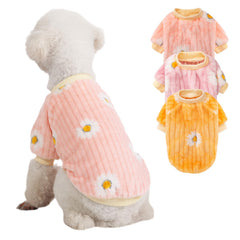 Kyaringtso dog sweater pullover close-up shows cozy knit warmth for small breeds.