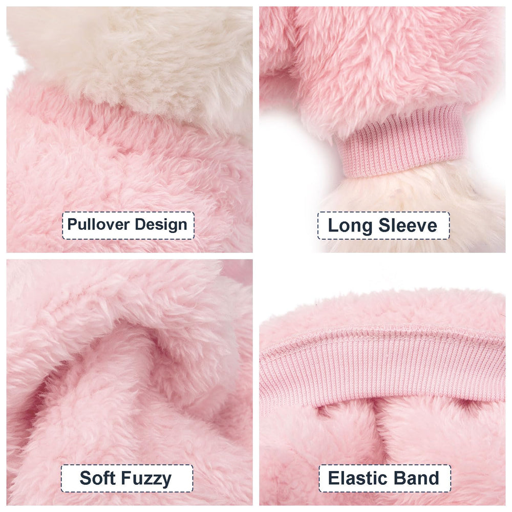 Kyaringtso three-pack dog sweater display shows color variety and value