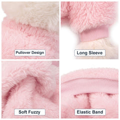 Kyaringtso three-pack dog sweater display shows color variety and value