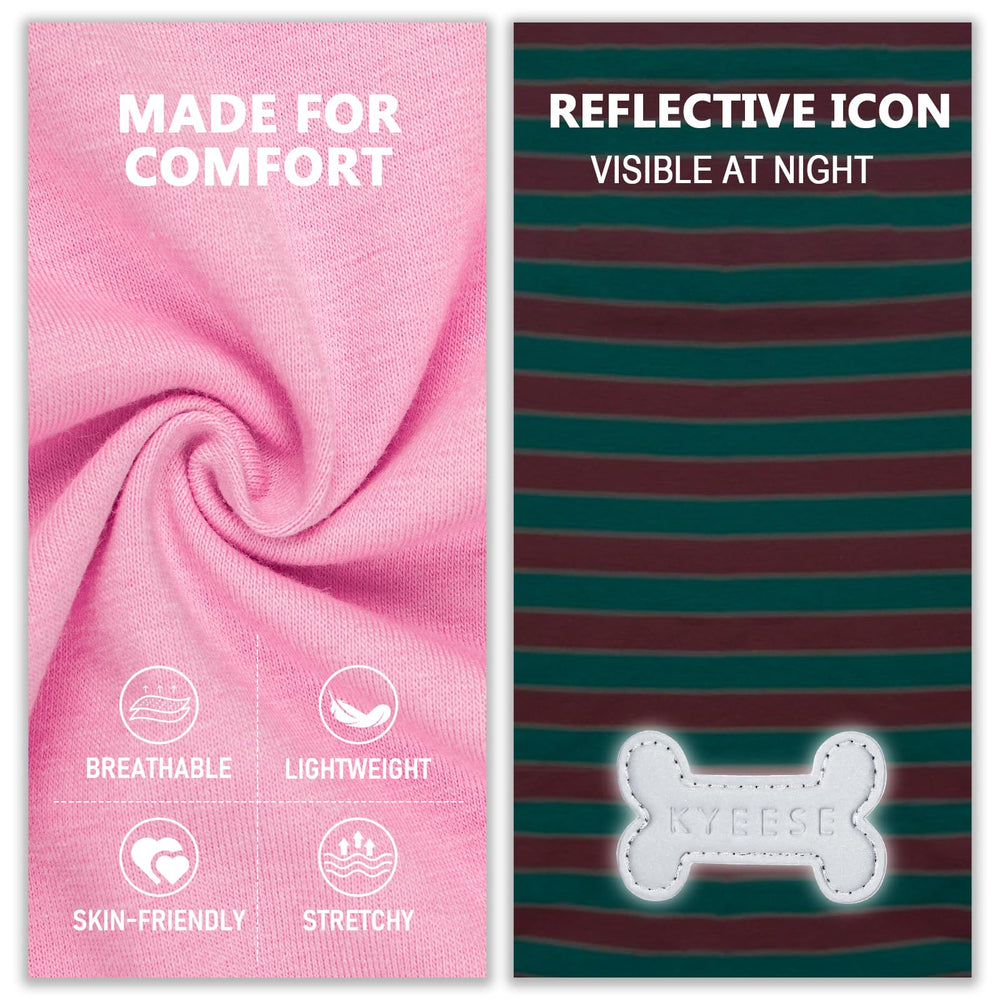 KYEESE dog shirts ribbed-arm-holes detail provides comfortable fit