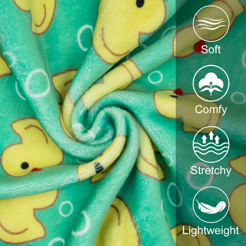 KYEESE yellow-ducks pajamas help minimize surface shedding and mess