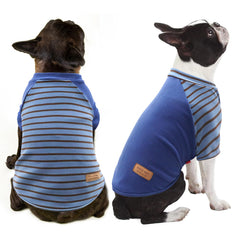 Kyeeese 2Pack dog sweater solid color wear provides cozy warmth for indoor outings.