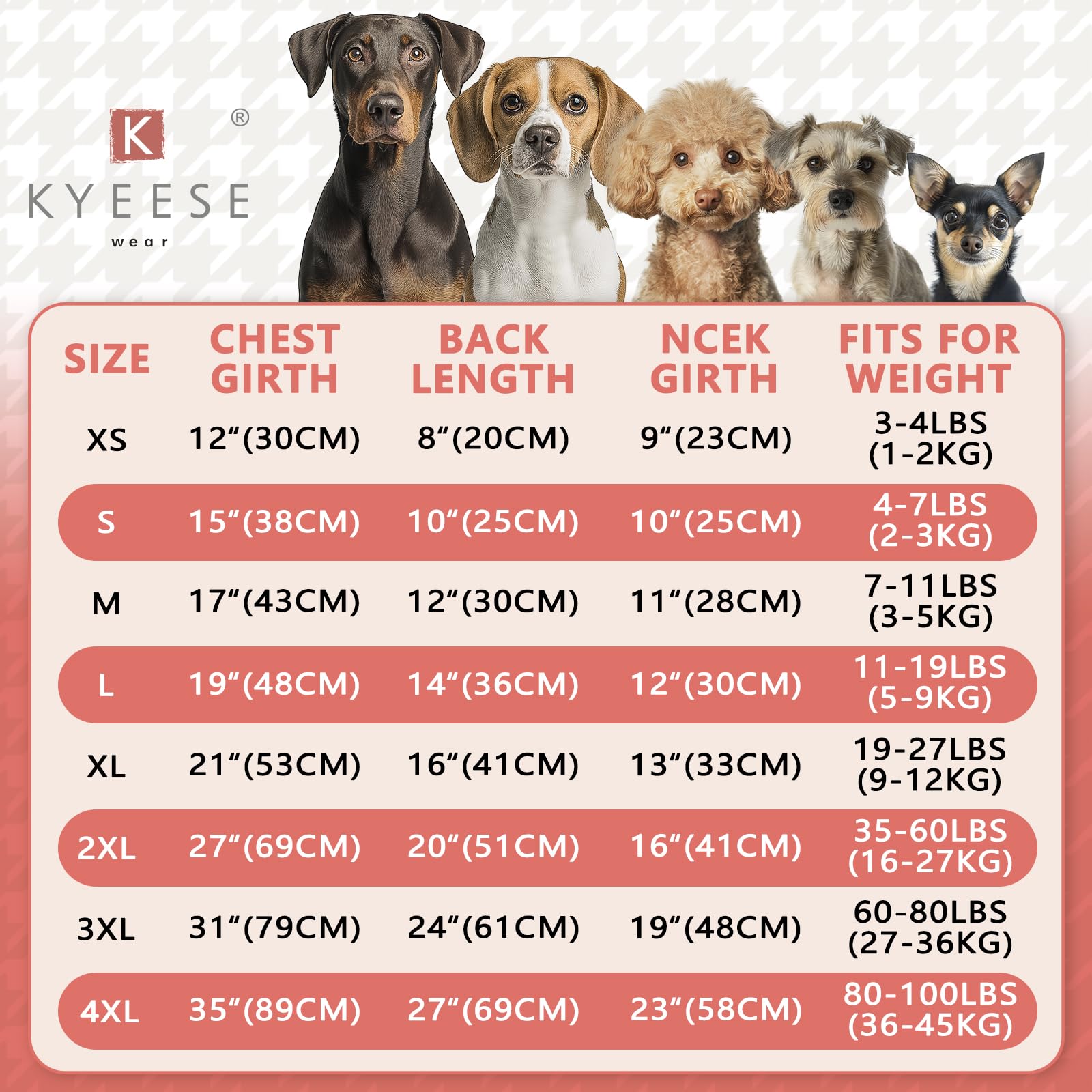 KYEESE dog Christmas sweater close-up shows soft high-density knit for cozy warmth.