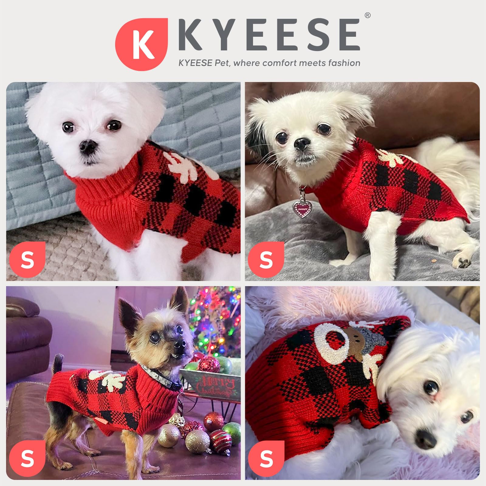 KYEESE soft acrylic yarn delivers comfort and elasticity for a snug fit.