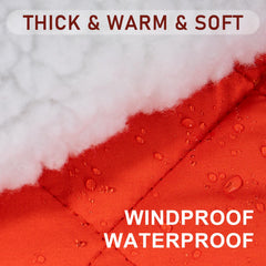 Kyeeese waterproof outer fabric shields from rain and wind.