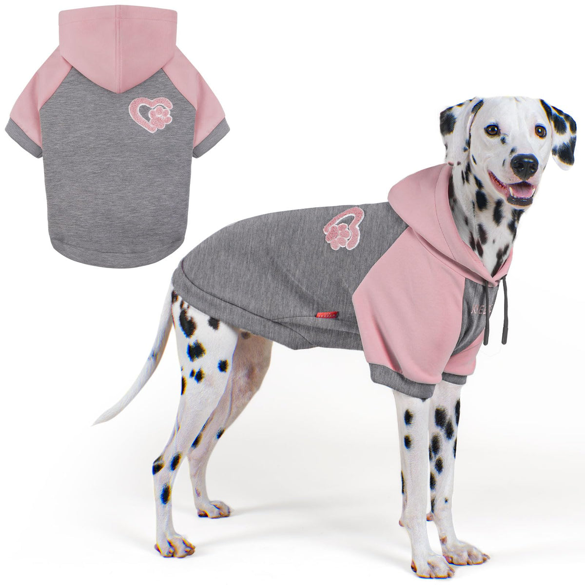 KYEESE dog hoodie with soft-warm fabric for cozy, breathable wear.
