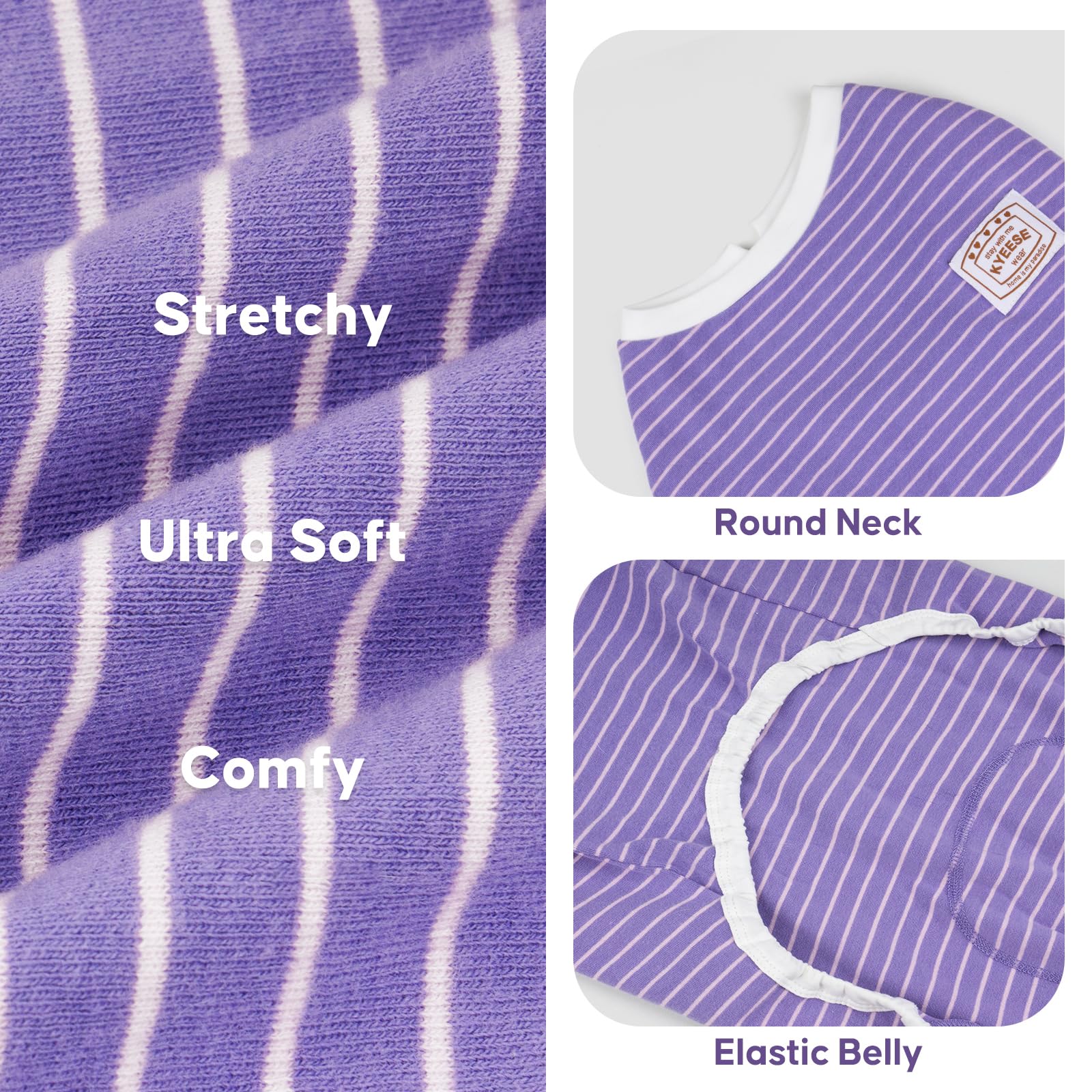 KYEESE four-leg coverage keeps dogs warm while allowing easy movement.