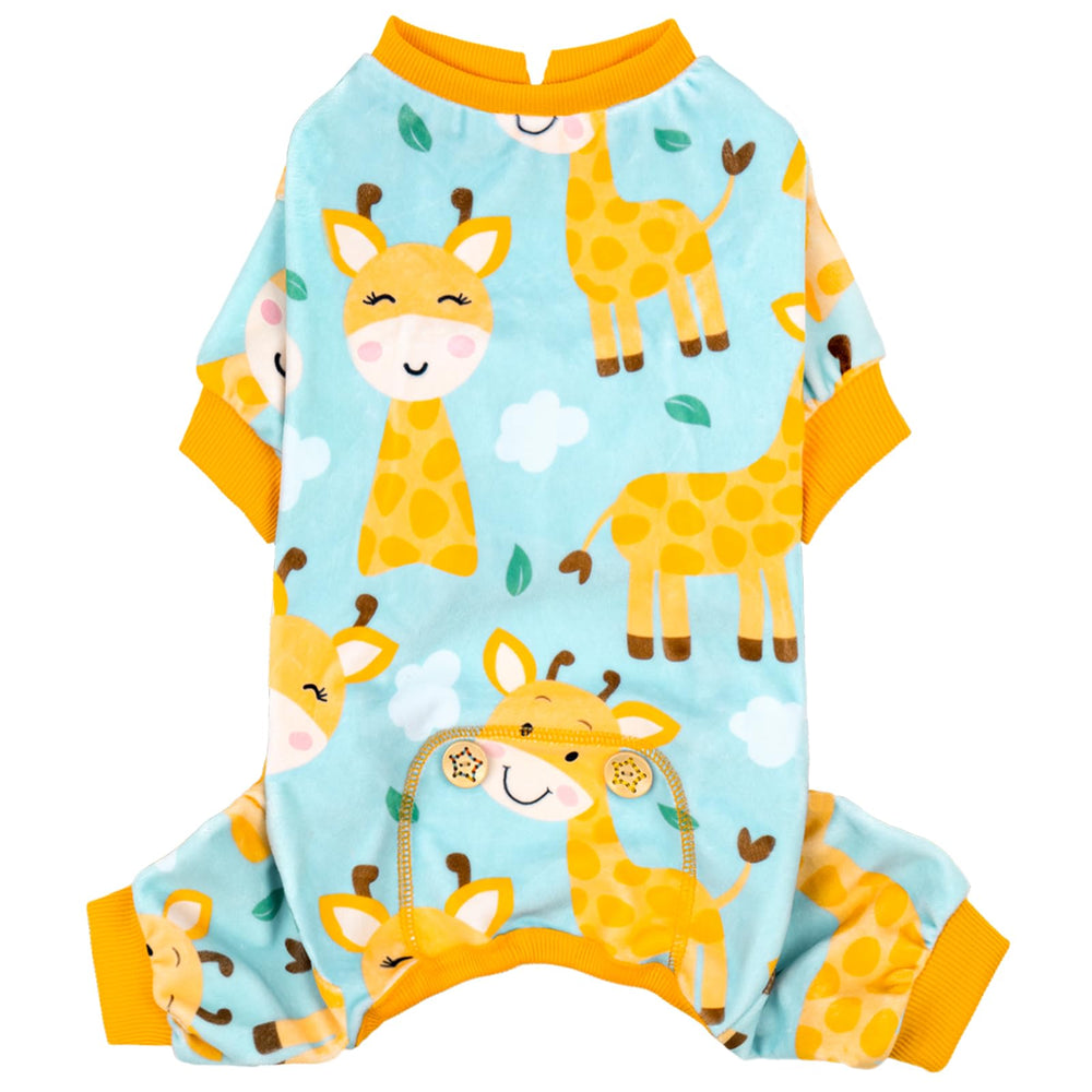 KYEESE dog pajamas giraffe print for comfy daily wear