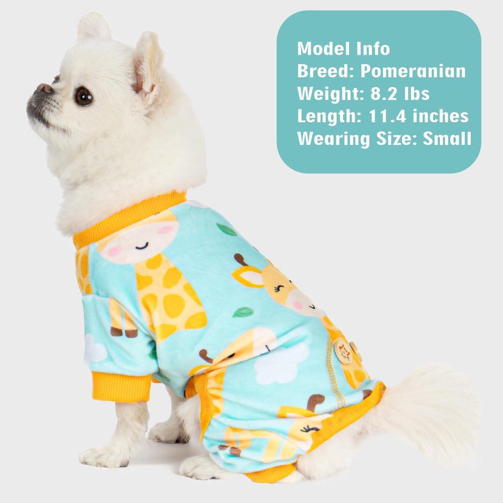 KYEESE dog pajamas are machine washable for simple care