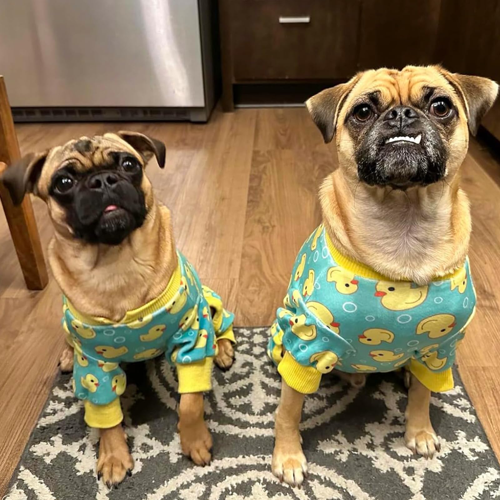 KYEESE dog pajamas size chart guide for correct fit