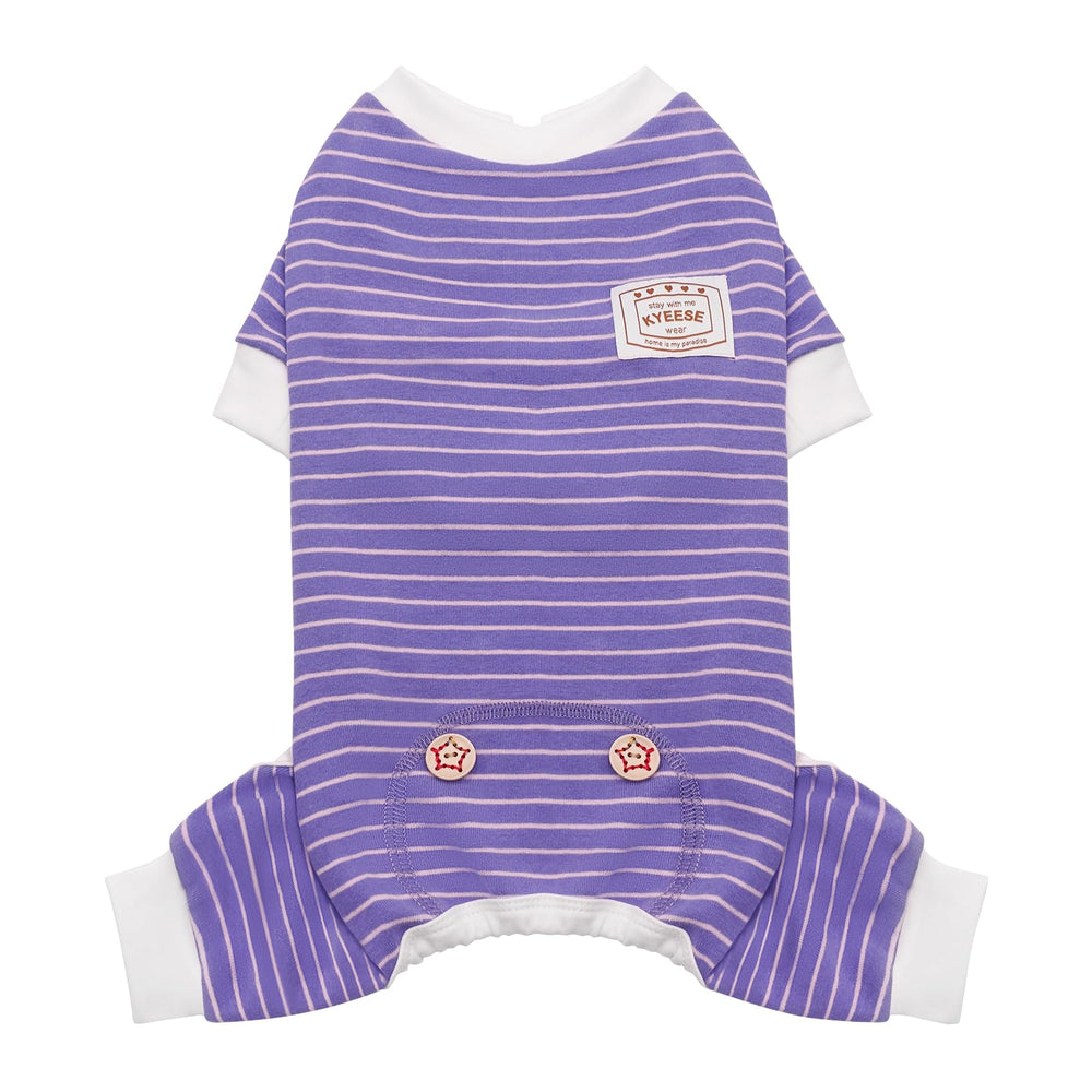 KYEESE Dog Pajamas in soft fabric provide warm comfort for naps.