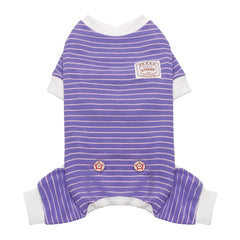 KYEESE Dog Pajamas in soft fabric provide warm comfort for naps.