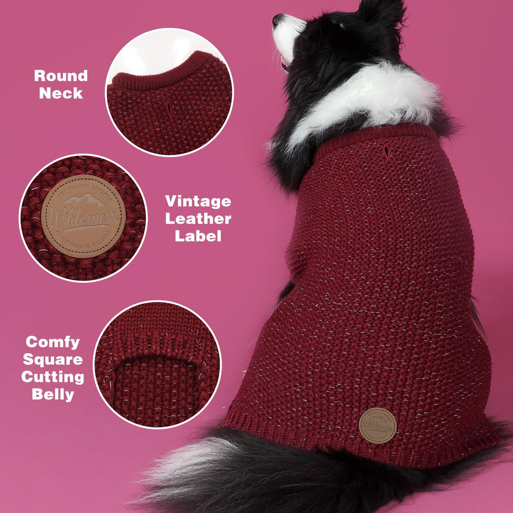 Kyeeese dog sweater indoor outdoor wear suitable for year-round use.