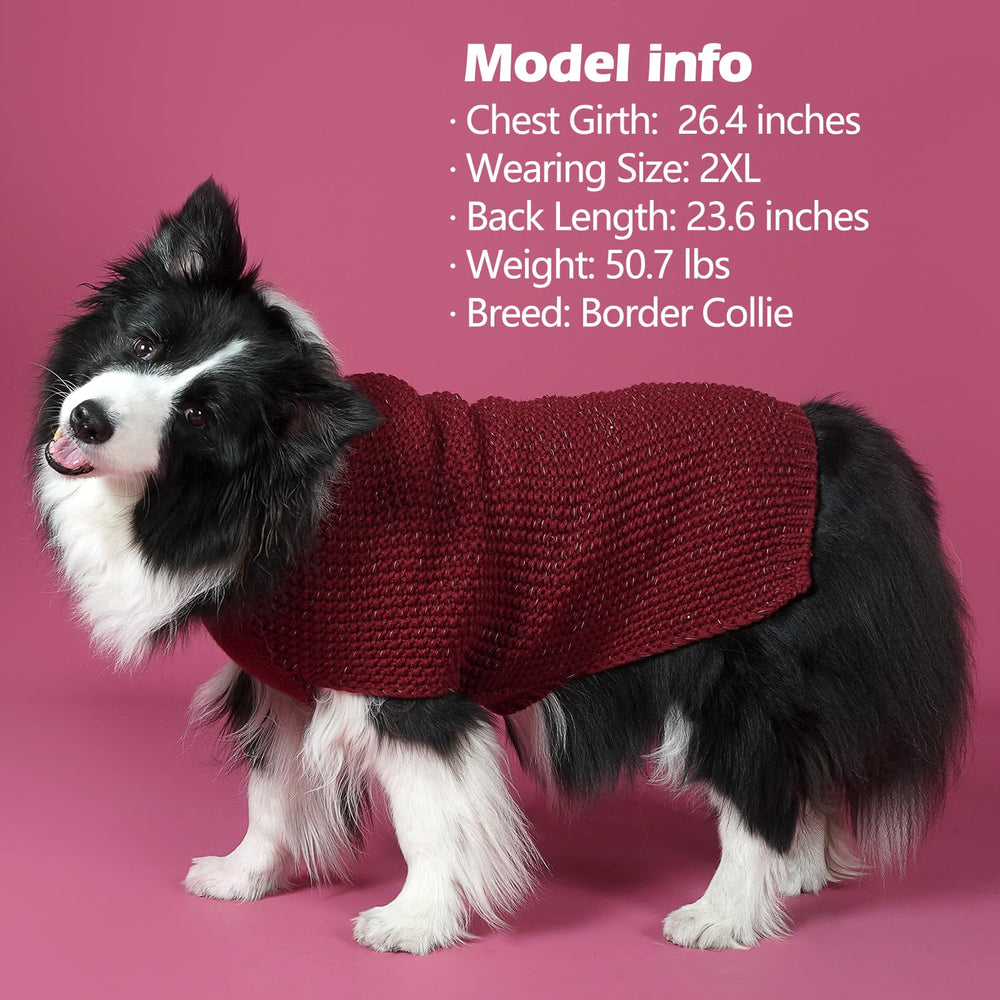 Kyeeese dog sweater machine-washable care for quick cleanup.