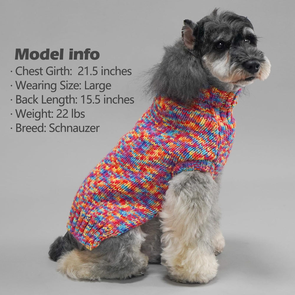 KYEESE dog sweater fabric close-up highlights warmth and flexible movement.