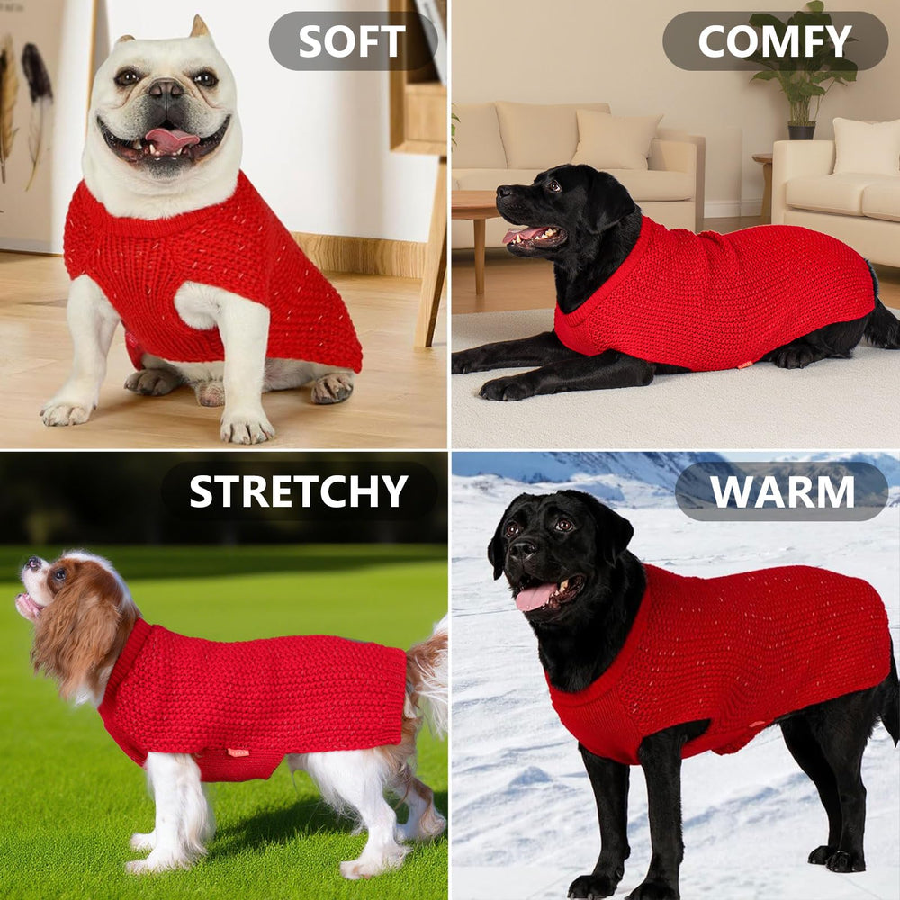 Kyeeese knit-detail thick acrylic knit delivers warmth and durability
