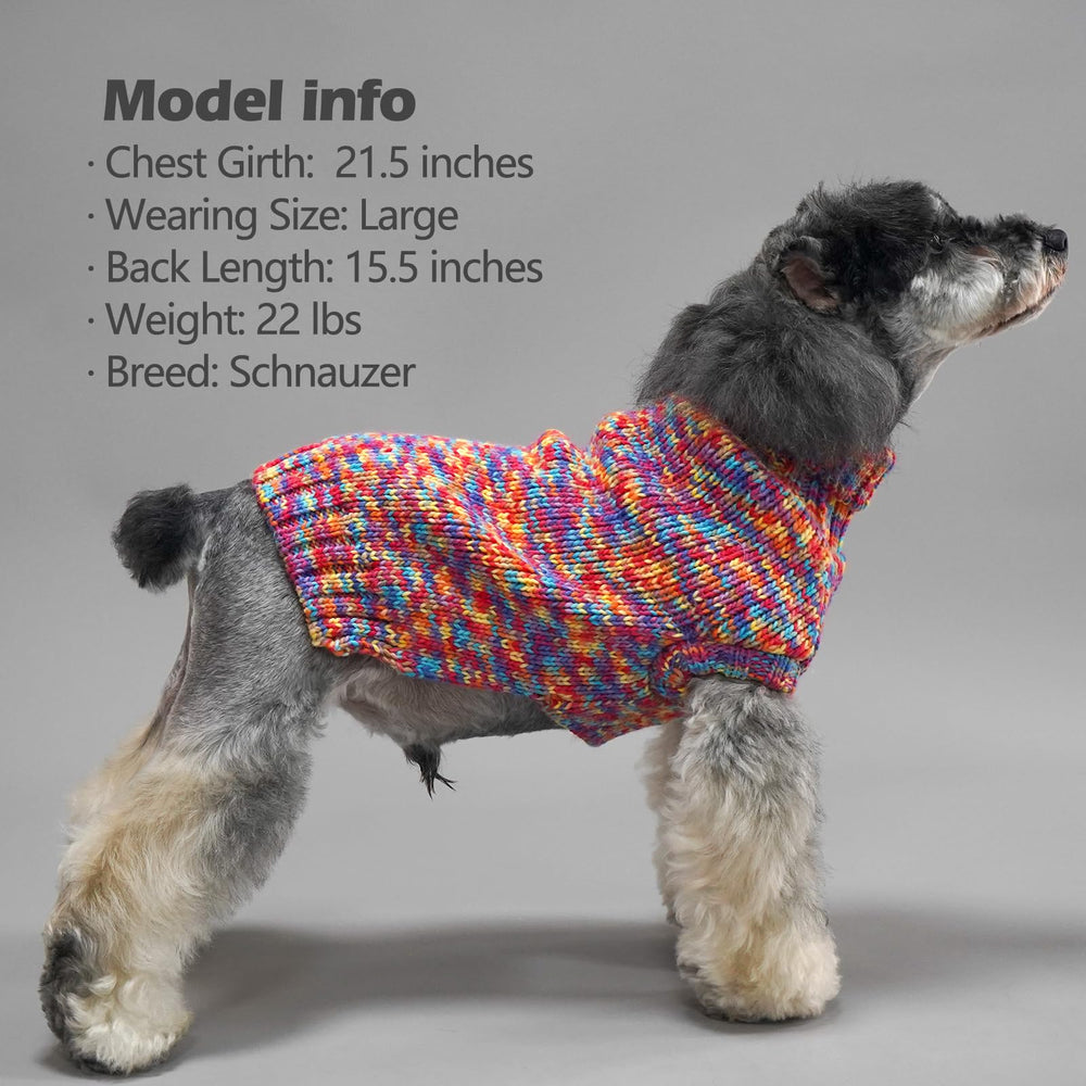 KYEESE dog sweater leash hole design for simple leash attachment.