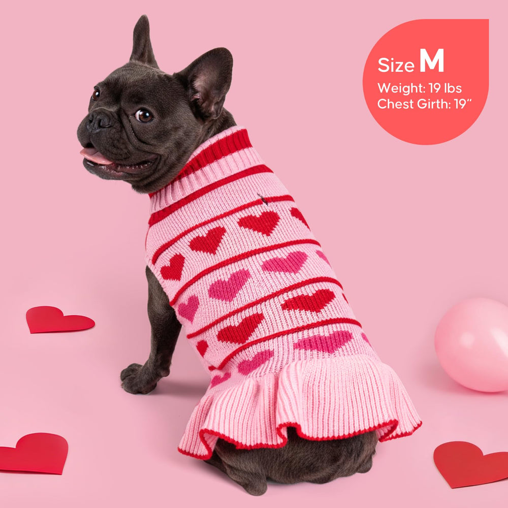 KYEESE dog sweater leash hole detail enables easy leash attachment