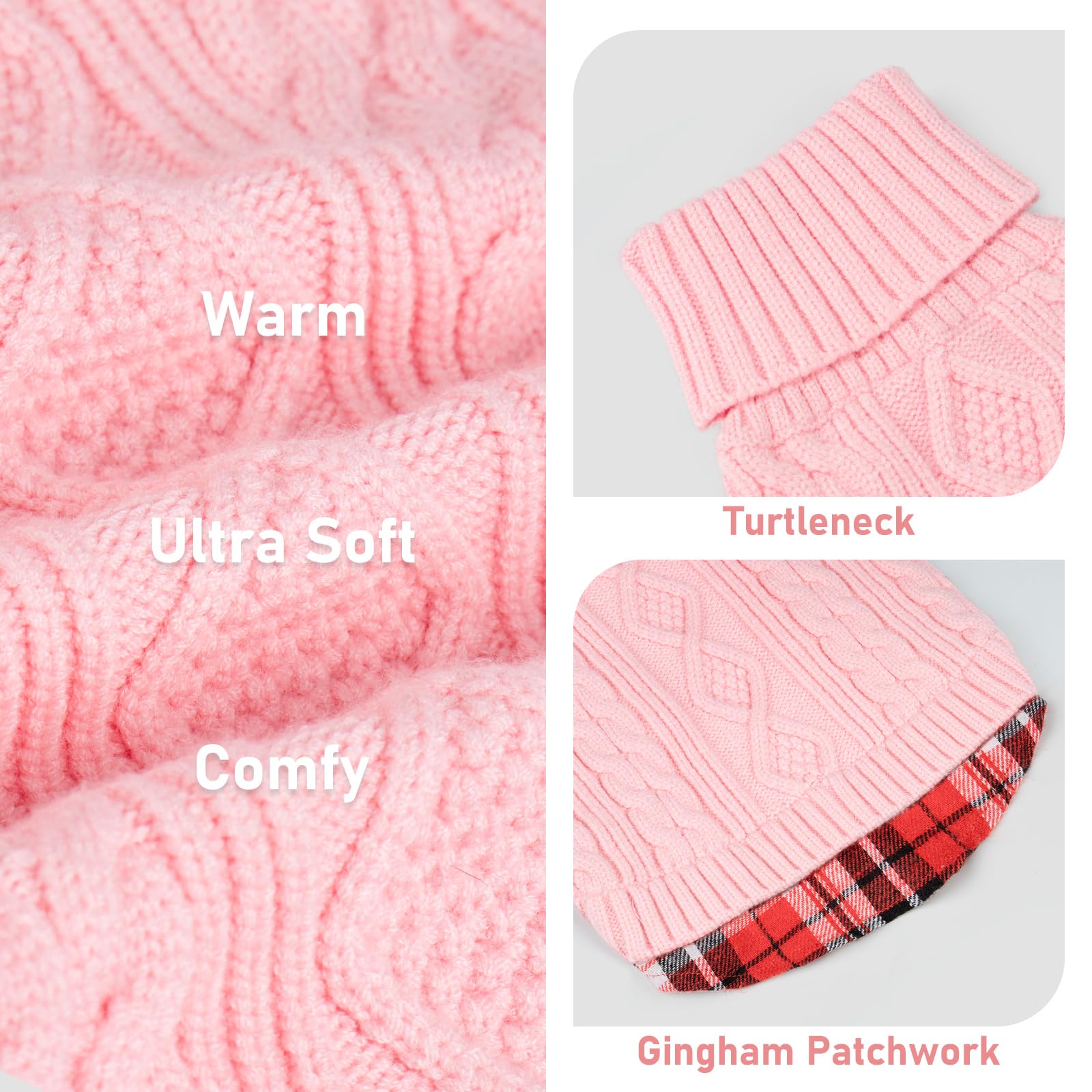 KYEESE dog sweater machine wash durability for easy care