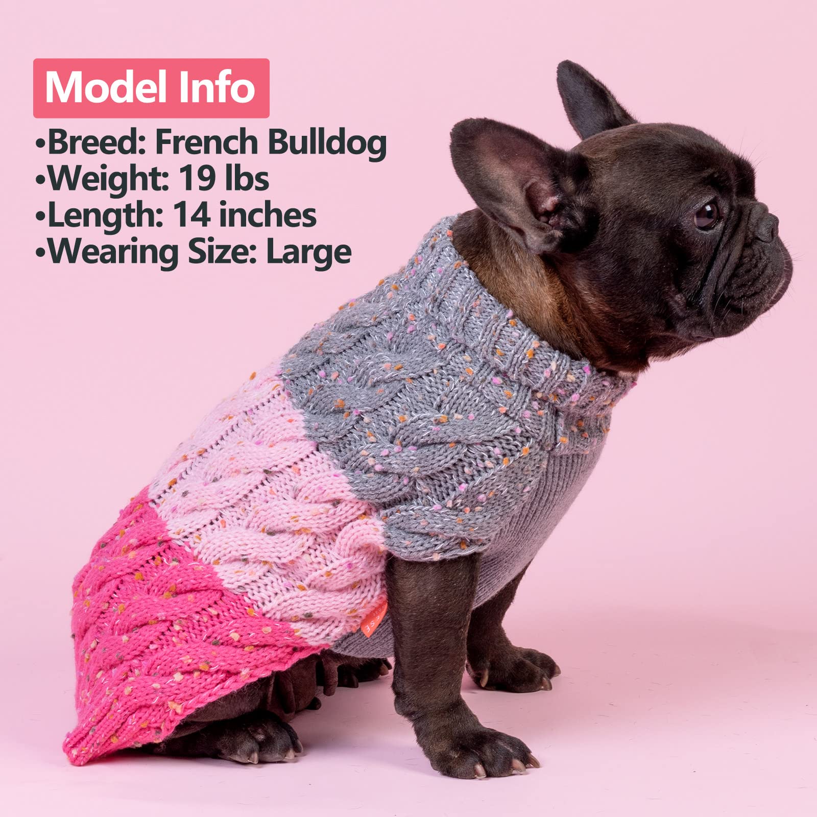 KYEESE dog sweater size guidance helps you pick the right fit for your pet.