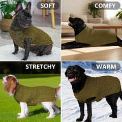 KYEESE adjustable size range ensures a snug fit for small to large dogs