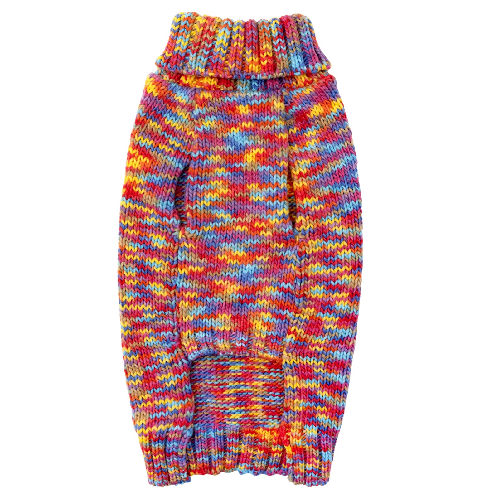 KYEESE dog sweater sleeveless design enables unrestricted play.