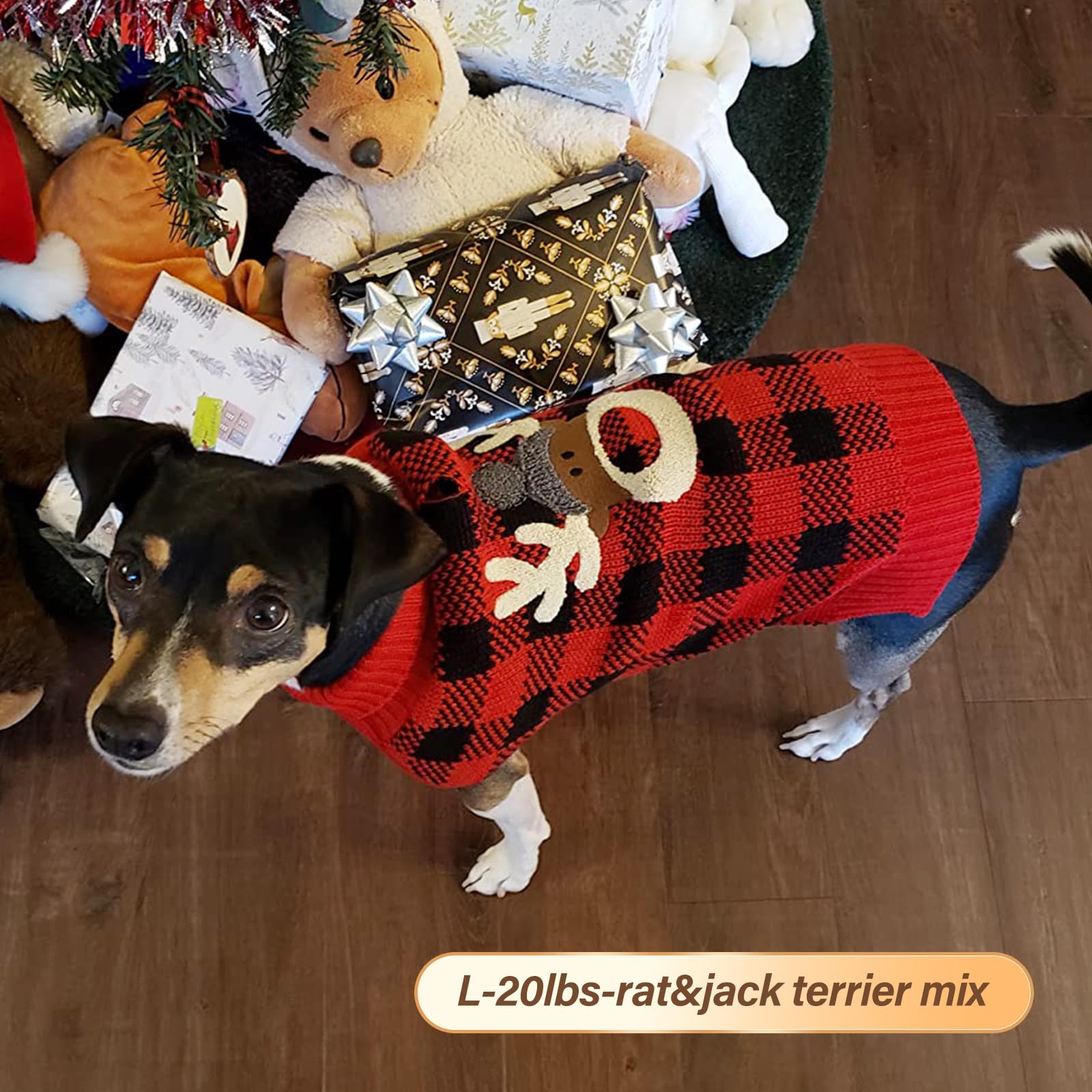 KYEESE dog sweater soft high-density yarn for gentle touch