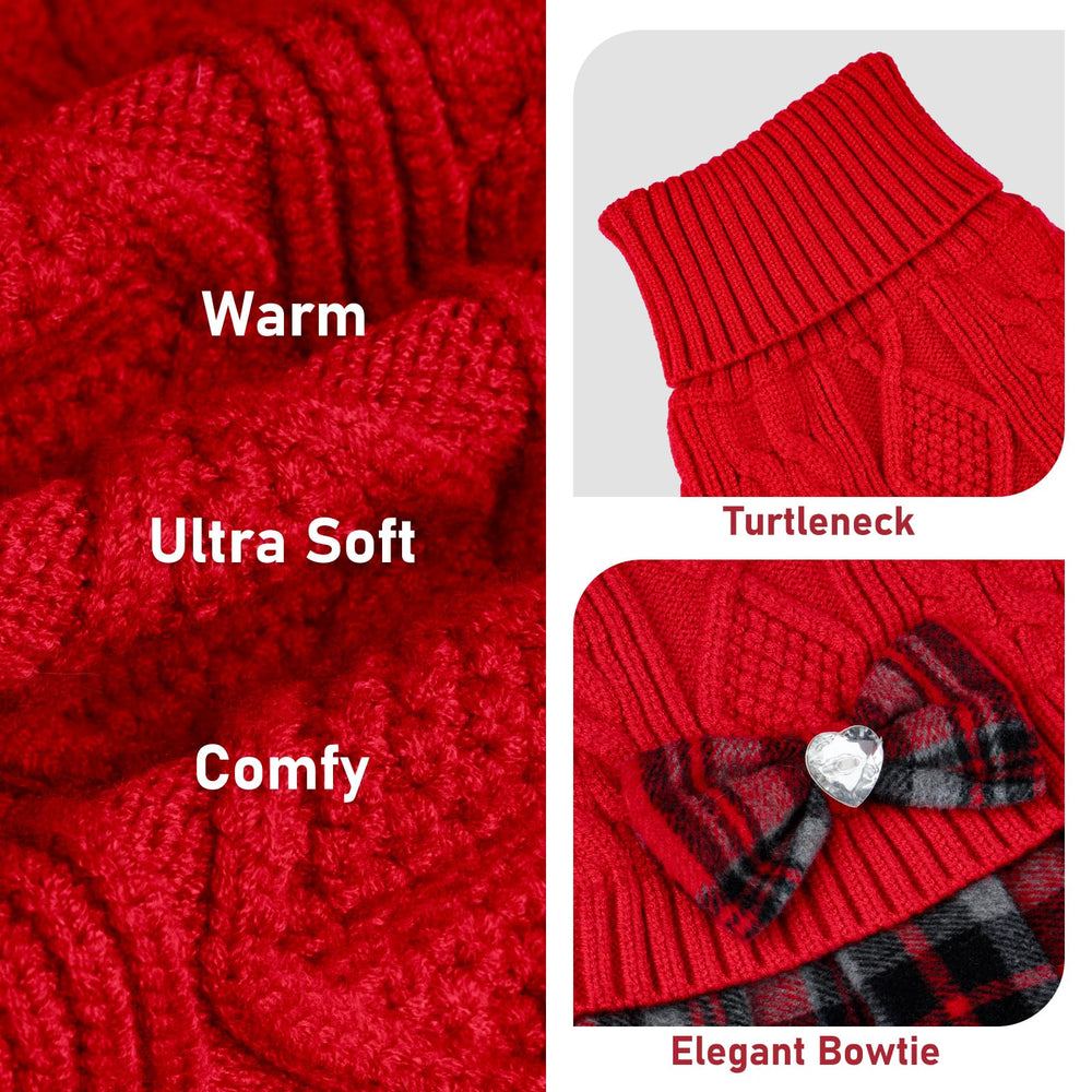 KYEESE dog sweater stretchy knit high elasticity for easy on and off
