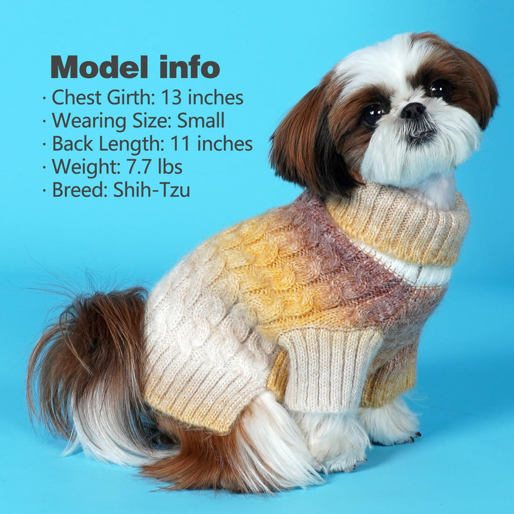 KYEESE dog sweater wash durability image shows machine washable ease