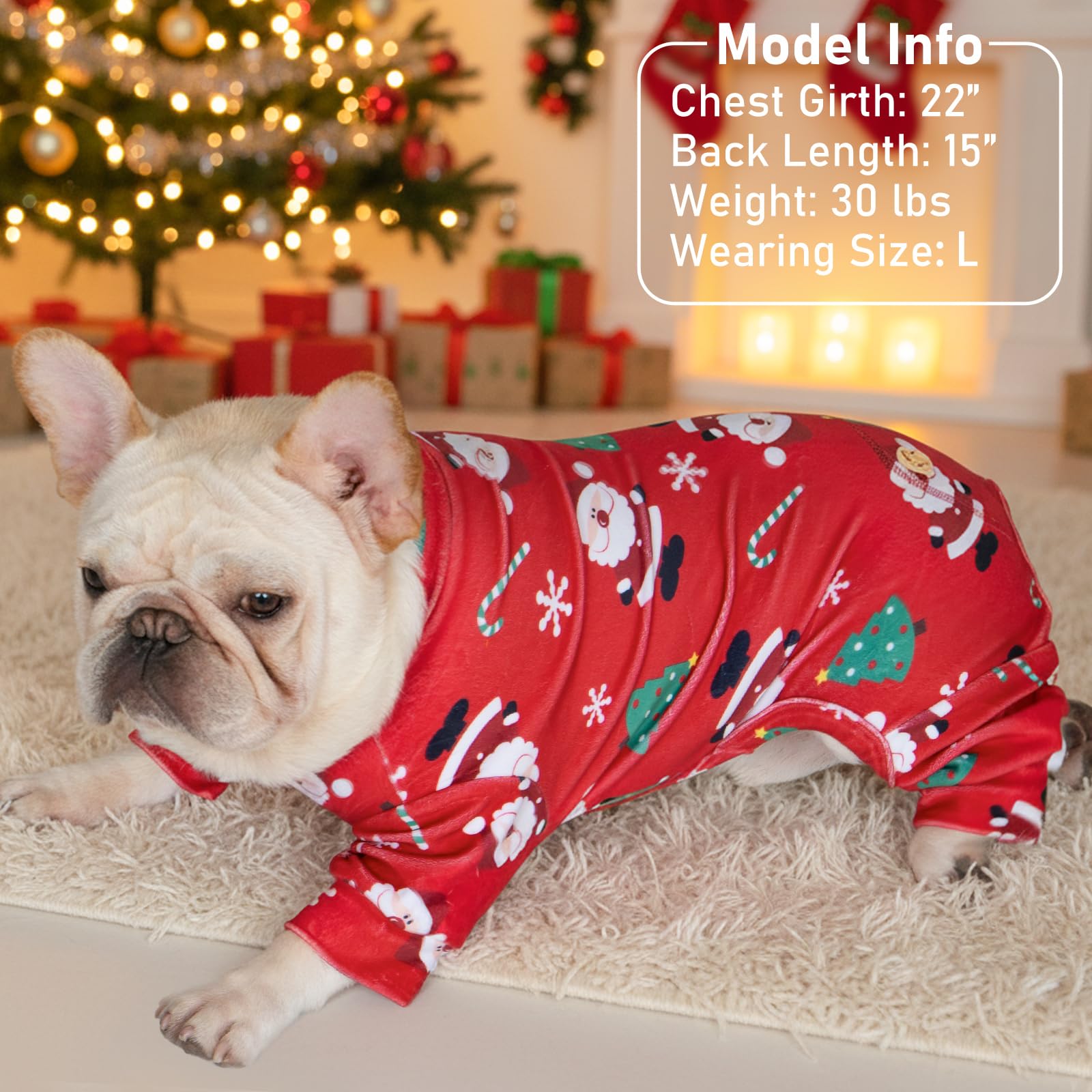 KYEESE four-leg cozy sleepwear is ideal for warm, festive outfits.