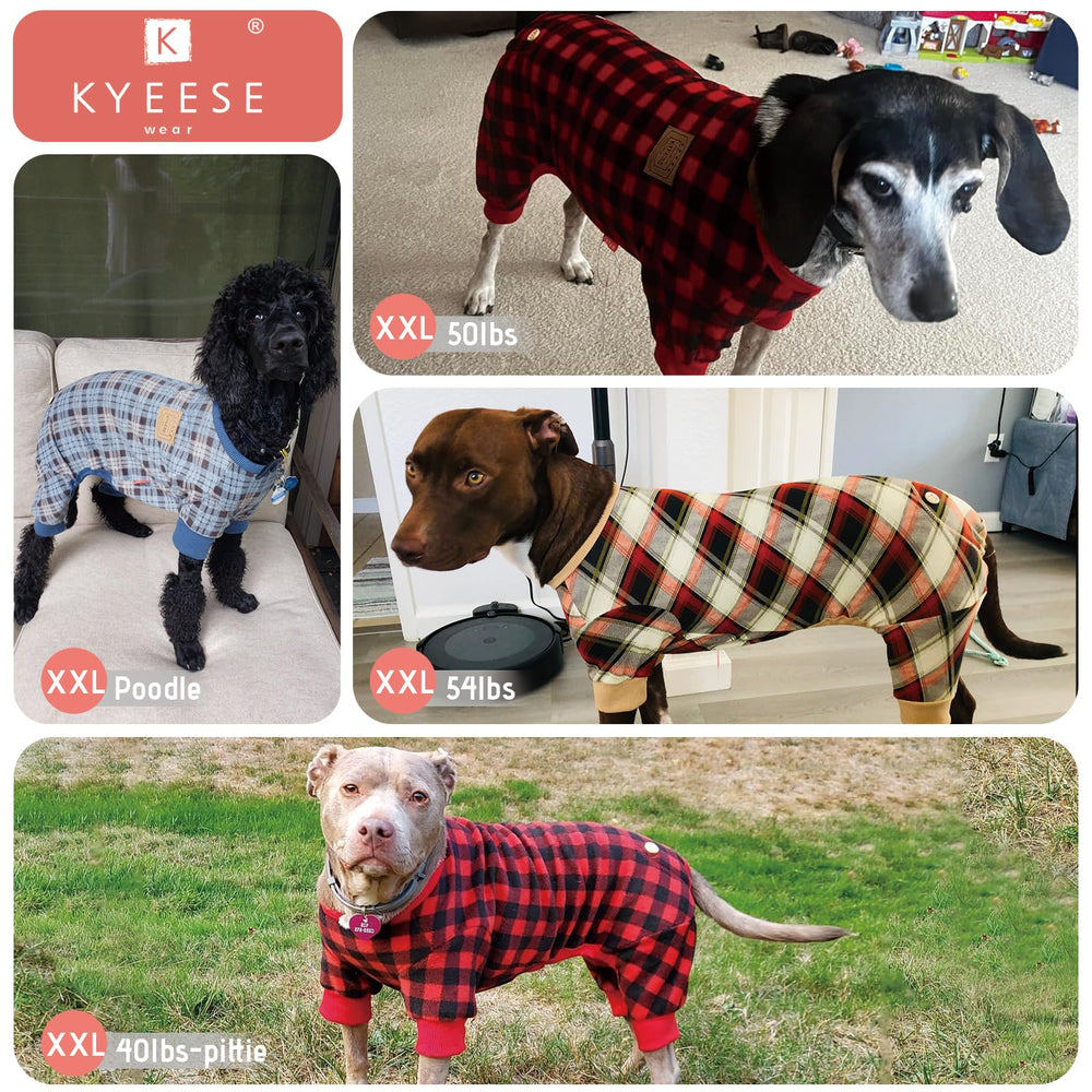 KYEESE machine-washable dog pajamas stay soft after cold-water washing.