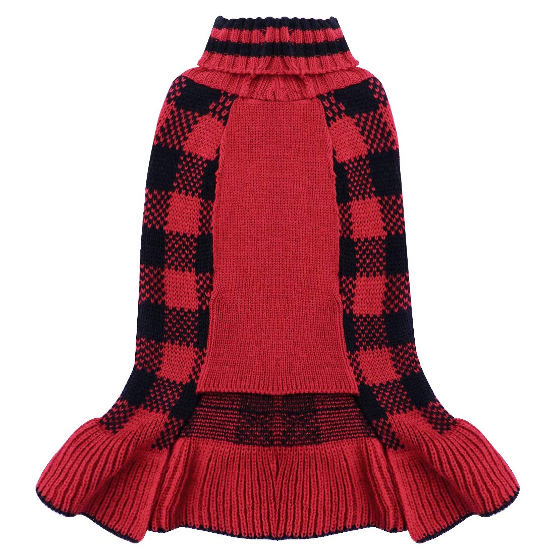 Kyeeese machine-washable dog sweater simplifies cleaning after adventures.