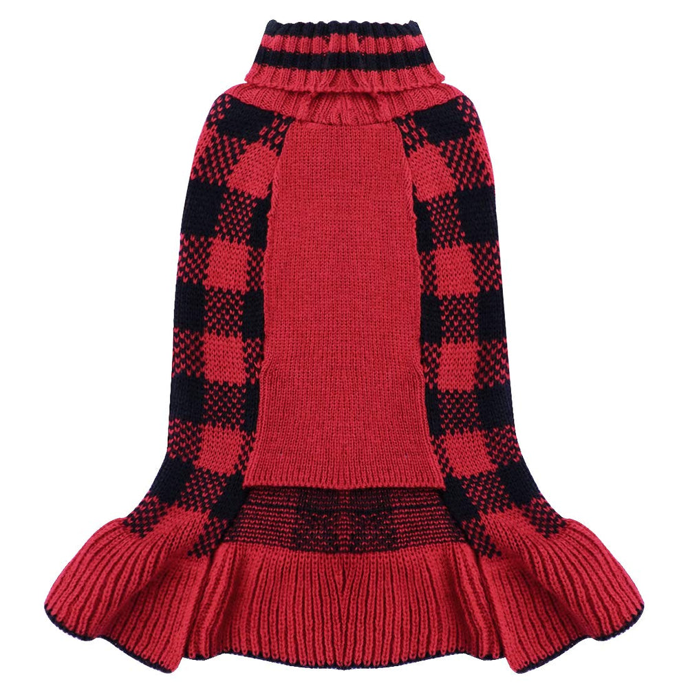 Kyeeese machine-washable dog sweater simplifies cleaning after adventures.