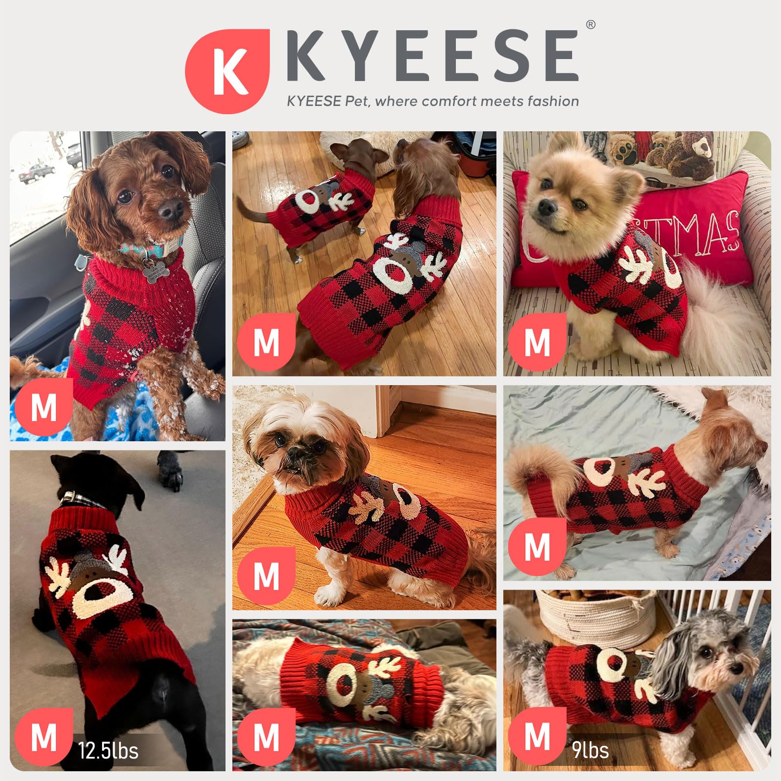 KYEESE soft acrylic yarn feels gentle against fur