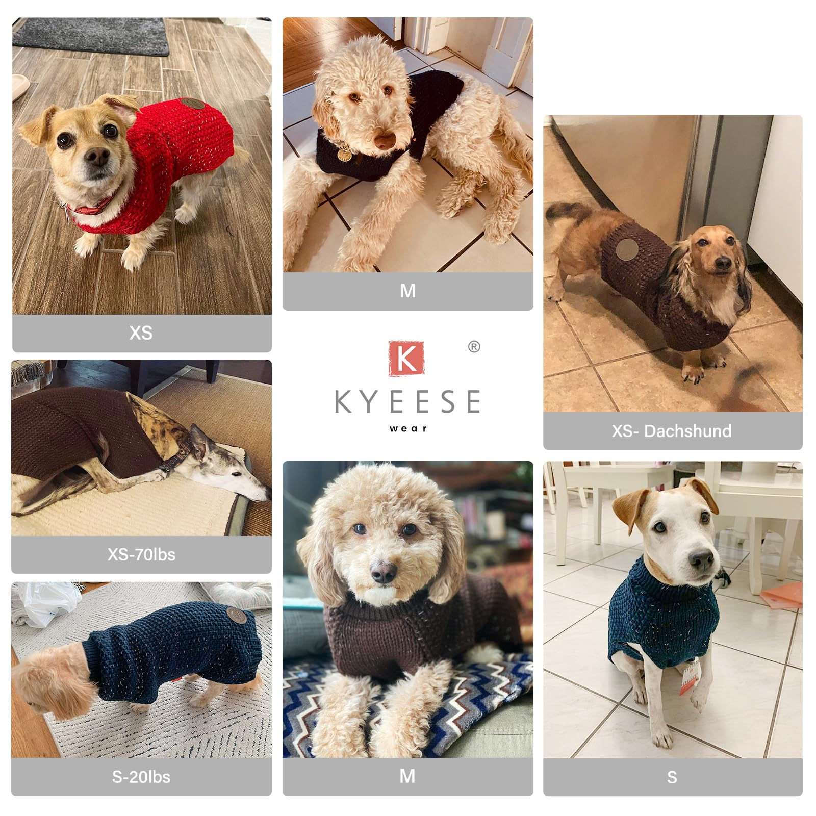 KYEESE stretchy-knit design enables quick on-off changes