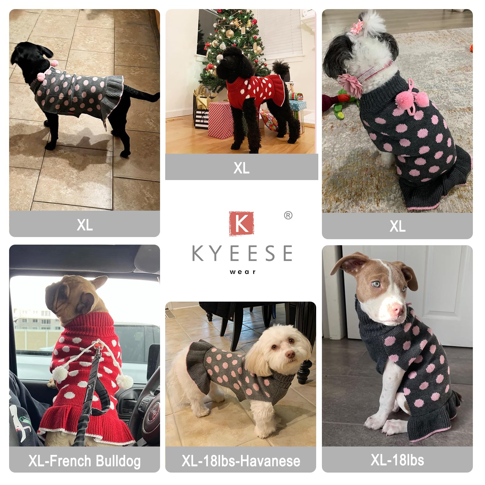 Kyeeese warm acrylic knit emphasizes softness and stretch for comfortable wear