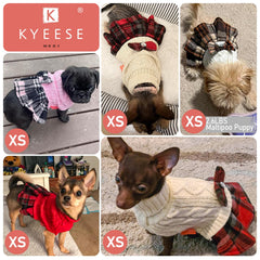 KYEESE warm knit is thick enough for fall and winter outings.
