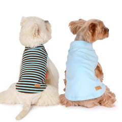 KYEESE 2Pack dog sweater front view, cozy stretch fit for daily indoor wear.