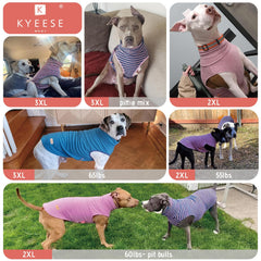 KYEESE 2Pack dog sweater stretchable material—freedom to move during play
