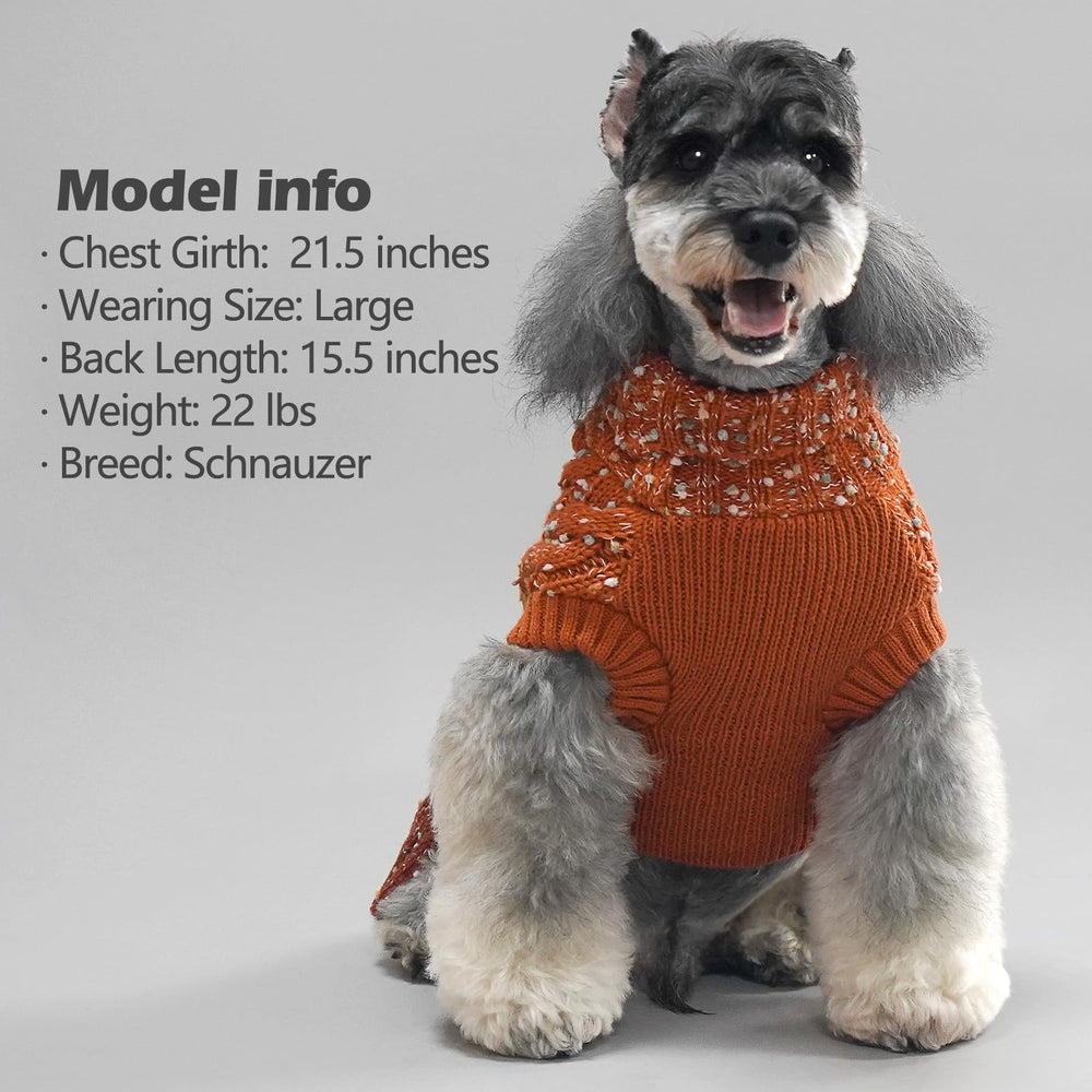 KYEESE cozy brown XS sweater image conveys comfortable everyday wear for dogs