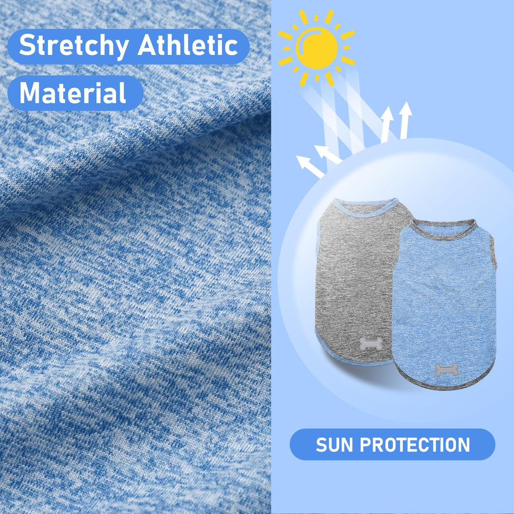 KYEESE dog shirt reflective label for safer night walks.