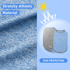 KYEESE dog shirt reflective label for safer night walks.