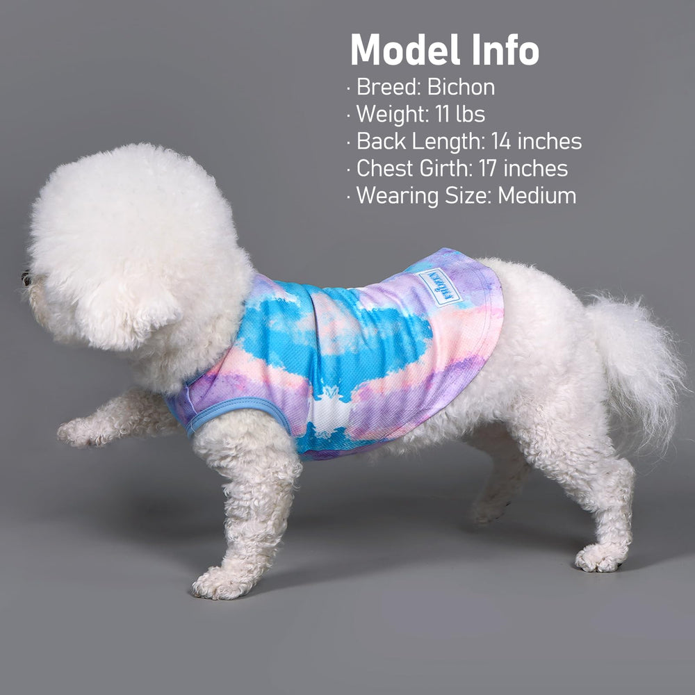 KYEESE machine-washable dog shirt with cold-water care
