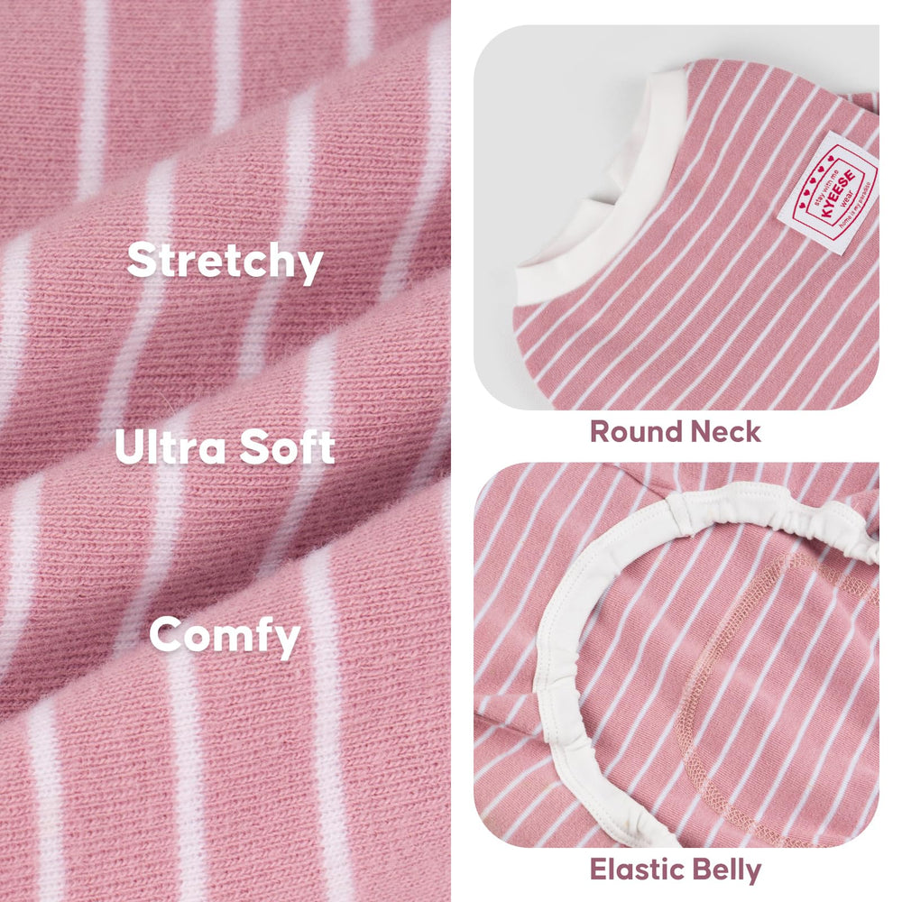 KYEESE four-leg fit dog pajamas providing warm coverage while allowing movement