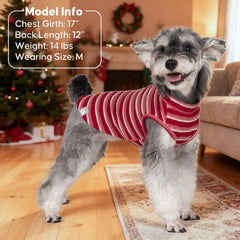KYEESE waffle dog shirt side view in red highlights versatile everyday use.