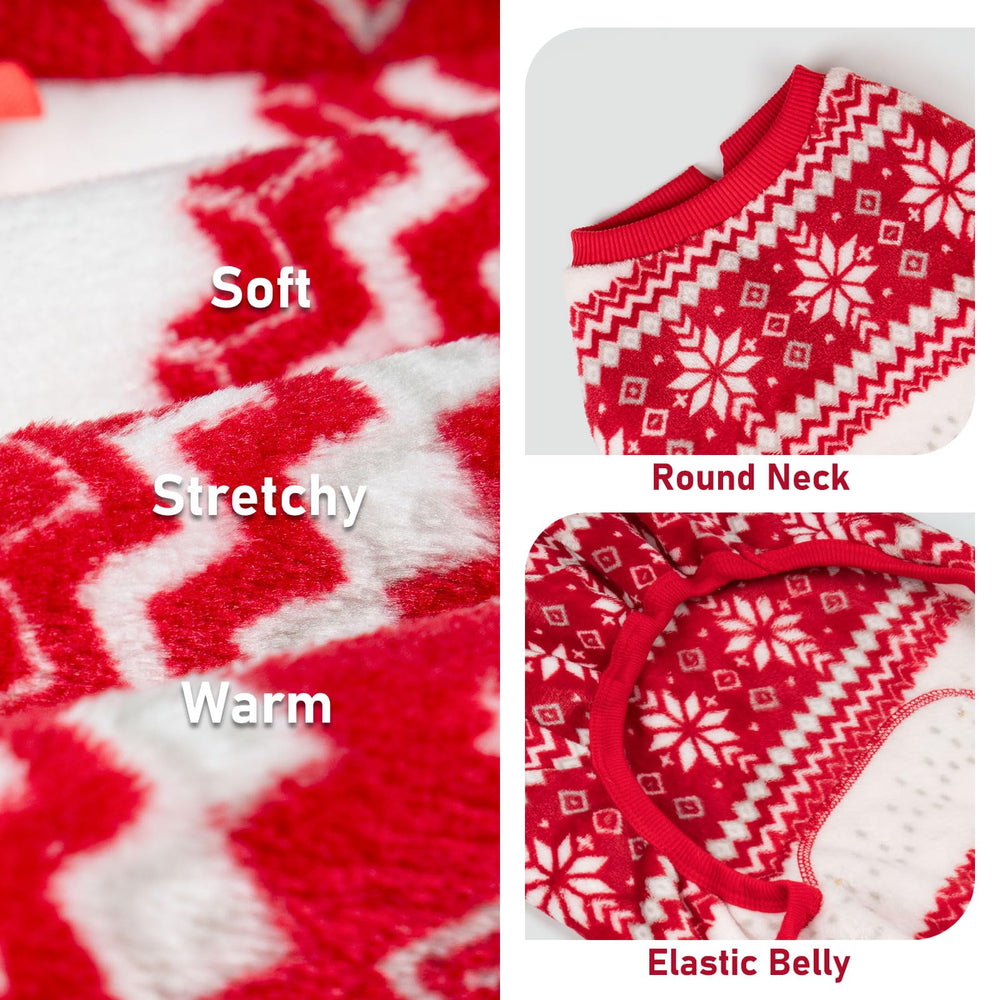 KYEESE round-neck four-leg design allows easy movement and warmth.