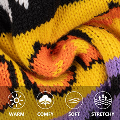 KYEESE soft-stretchy knit sweater offers comfy freedom of movement